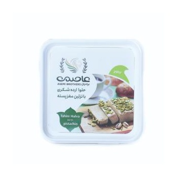  ارده شکری با تزیین پسته برادران عاصمی - 250 گرم6349271be7ed72108100